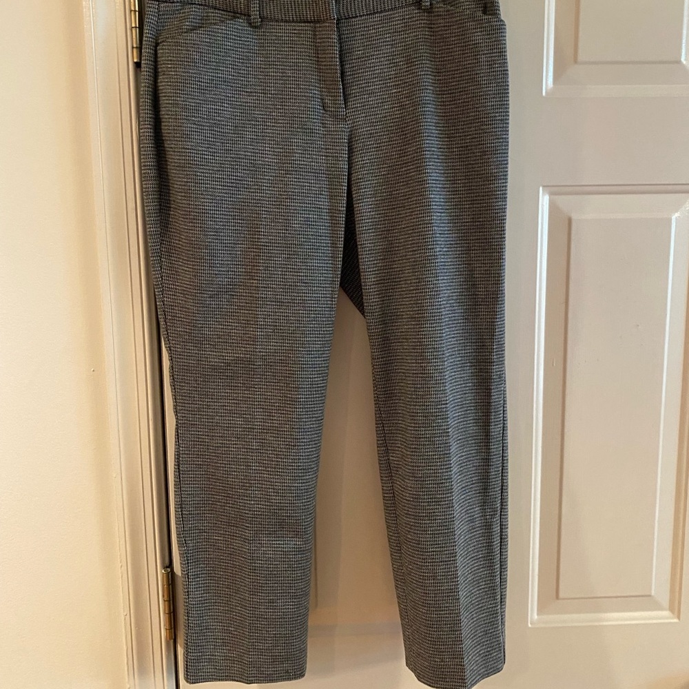 Straight Leg Suit Pants